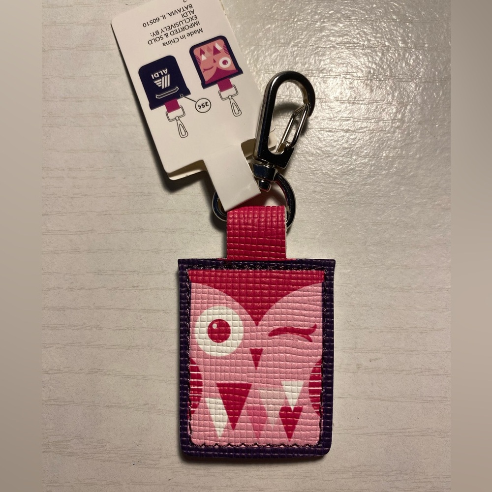 Aldi Owl Keychain Quarter Keeper
